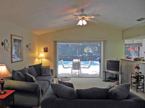 Living Room of 115 Legion Terr., Citrus Hills, Citrus County, Inverness, Nature Coast, Florida, FL, Home Property for Sale