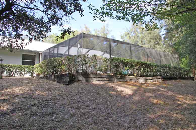 Pool Backside of 115 Legion Terr., Citrus Hills, Citrus County, Inverness, Nature Coast, Florida, FL, Home Property for Sale