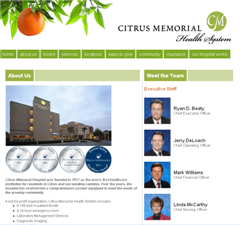 Citrus Memorial Hospital in Inverness, Citrus County, Florida, FL