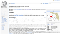 Information about Real Estate, Homes, in Pine Ridge from Wikipedia