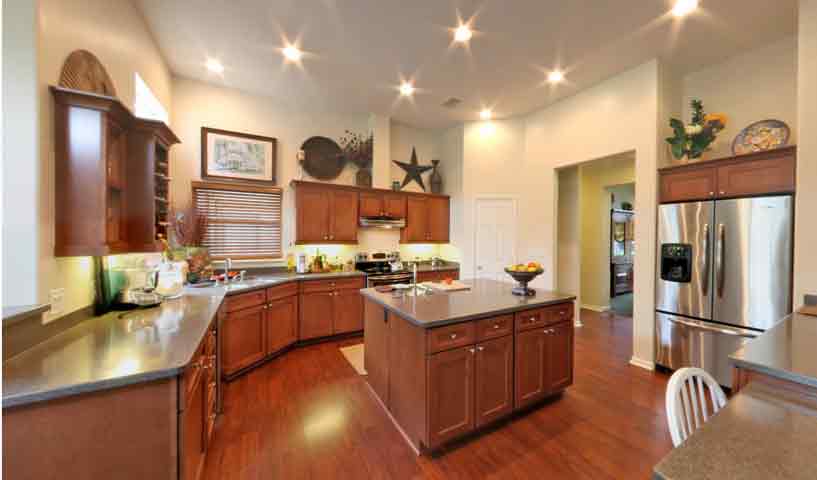 Kitchen of the Horse Residence in Pine Ridge, Citrus County, Florida, FL, Home with Paddoc, Barn, Riding Trails on Gitta Barth Realtor Homes and Properties for Sale