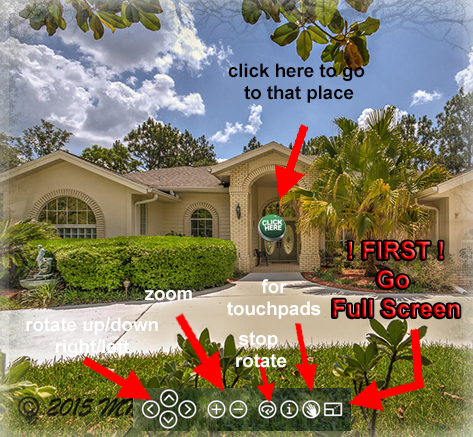 How to use the Virtual Tour / Virtual Reality Tour of the Country Estate Home for Sale