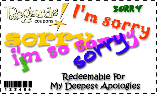 Sorry Cartoon