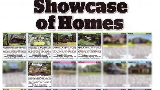 My Showcase of Homes Ads 20/21 May 2017 in the Tampa Bay News