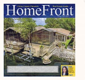 New Homes for Sale 9 July: Advertisement in the July 09, 2017, inset Home Front of the Citrus County Chronicle