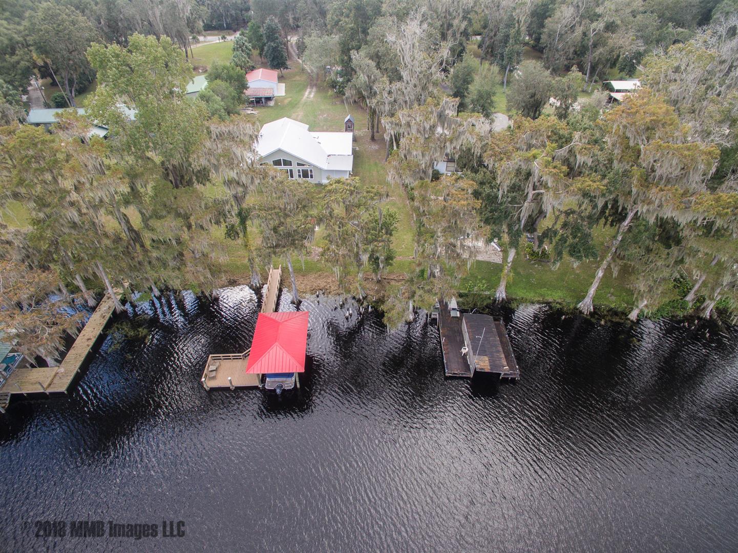 Aerial Photo of this Home for Sale on Lake Hampton in Floral City, Citrus County